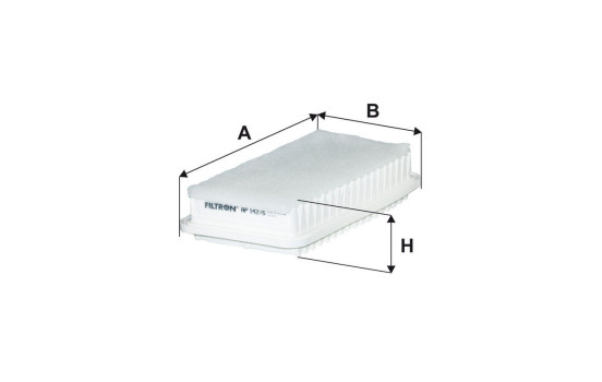 Luftfilter AP 142/6 Filtron, bild 2