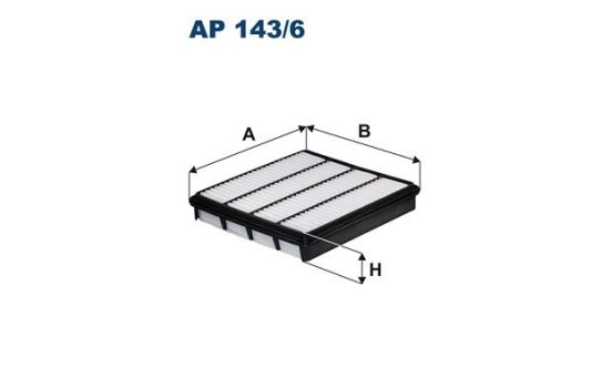 Luftfilter AP 143/6 Filtron