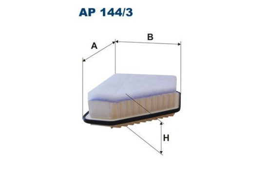 Luftfilter AP 144/3 Filtron