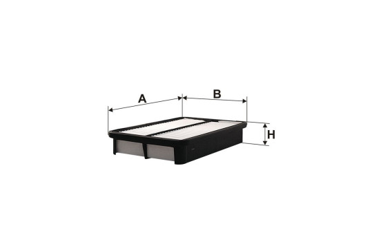 Luftfilter AP 160 Filtron, bild 2