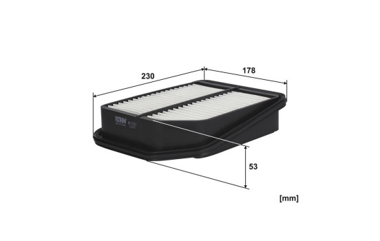 Luftfilter AP 173/2 Filtron, bild 3