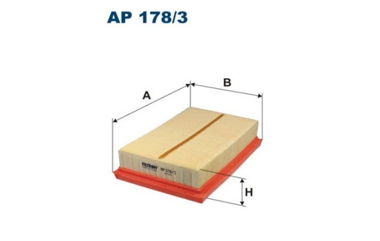 Luftfilter AP 178/3 Filtron