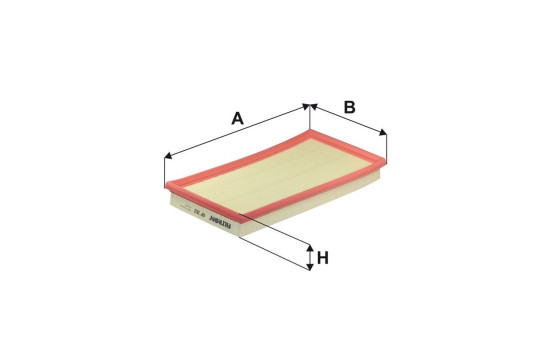 Luftfilter AP 182 Filtron, bild 2
