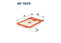 Luftfilter AP 183/5 Filtron
