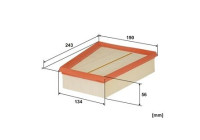 Luftfilter AP 185/2 Filtron
