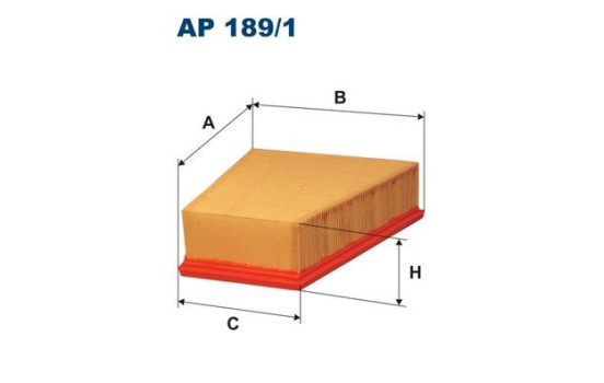 Luftfilter AP 189/1 Filtron