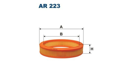 Luftfilter AR 223 Filtron
