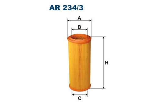 Luftfilter AR 234/3 Filtron