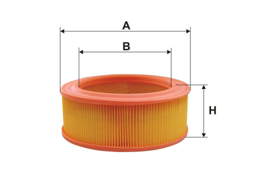 Luftfilter AR 235 Filtron, bild 2
