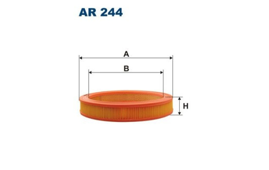 Luftfilter AR 244 Filtron