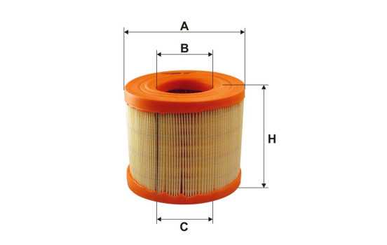Luftfilter AR 302/1 Filtron, bild 2
