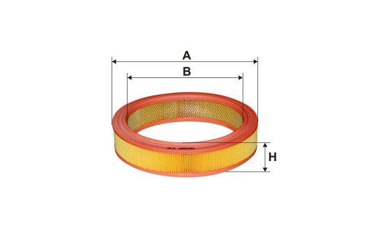 Luftfilter AR 306 Filtron, bild 2
