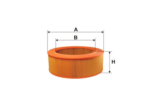 Luftfilter AR 327 Filtron, bild 2
