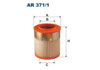 Luftfilter AR 371/1 Filtron
