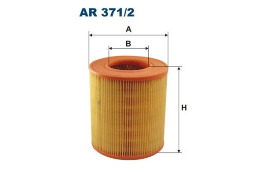 Luftfilter AR 371/2 Filtron