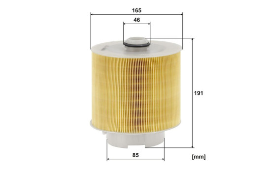 Luftfilter AR 371/3 Filtron, bild 2