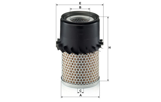 Luftfilter C 14 138/1 MANN-FILTER, bild 3