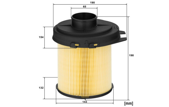 Luftfilter C 1468 MANN-FILTER, bild 5