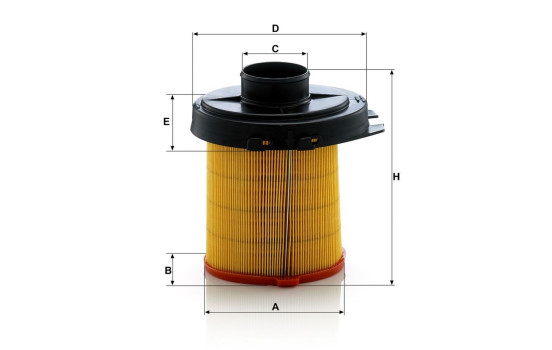 Luftfilter C 1468 Mann, bild 4