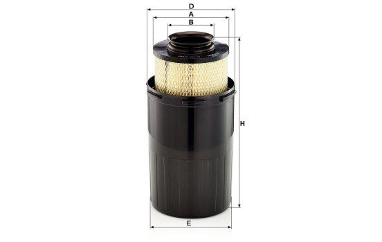 Luftfilter C 15 200 Mann, bild 2