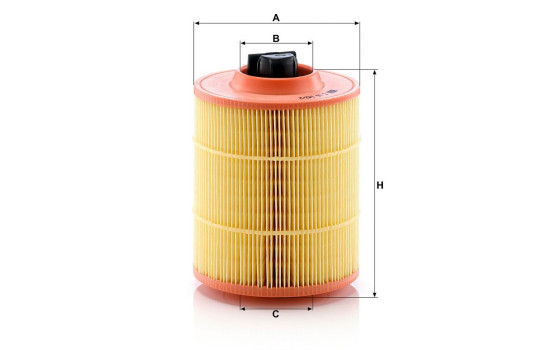 Luftfilter C 16 142/2 Mann, bild 3