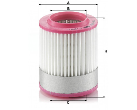 Luftfilter C 1652/1 Mann, bild 2
