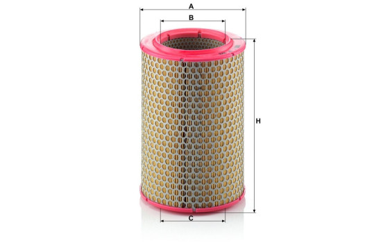 Luftfilter C 17 192 MANN-FILTER, bild 3