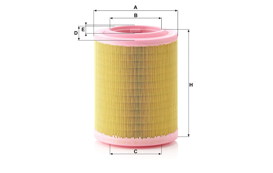 Luftfilter C 18 003 MANN-FILTER, bild 2