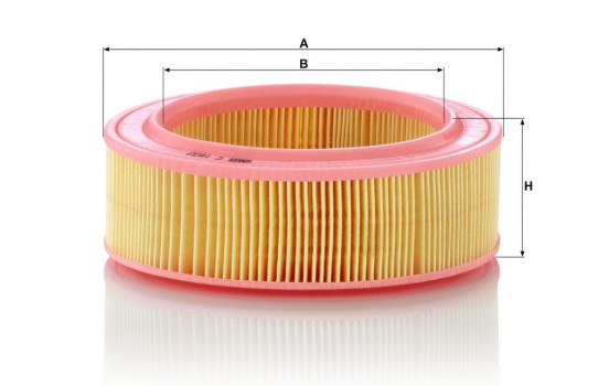 Luftfilter C 1833 Mann, bild 3