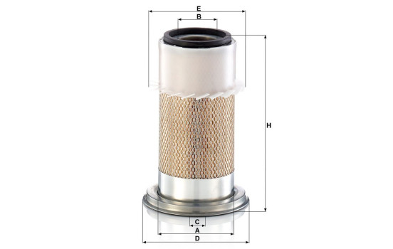 Luftfilter C 21 570 Mann, bild 2