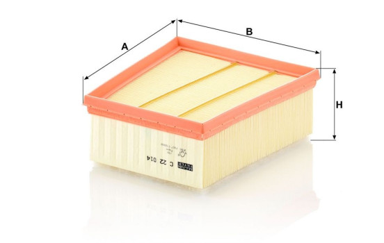 Luftfilter C 22 014 Mann, bild 3