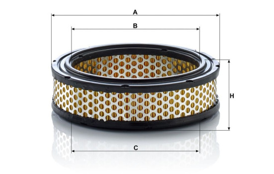 Luftfilter C 2233 MANN-FILTER, bild 3