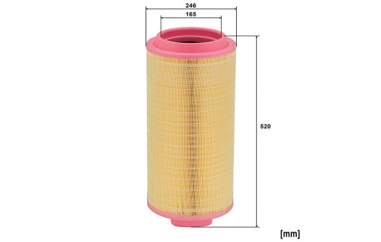 Luftfilter C 25 024/1 MANN-FILTER, bild 5