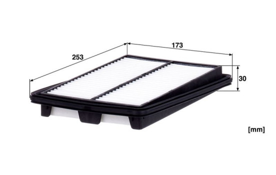 Luftfilter C 25 040 MANN-FILTER, bild 4
