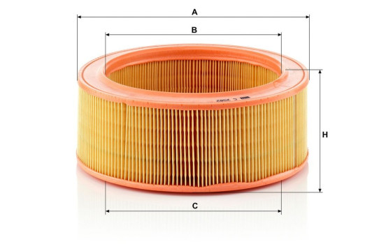 Luftfilter C 2582 Mann, bild 3