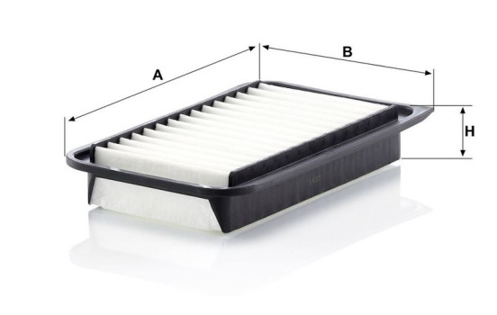 Luftfilter C 26 006 MANN-FILTER, bild 3