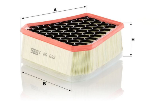 Luftfilter C 26 065 Mann, bild 2