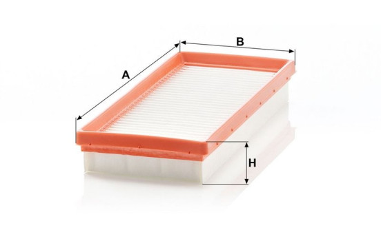 Luftfilter C 2716 MANN-FILTER, bild 3