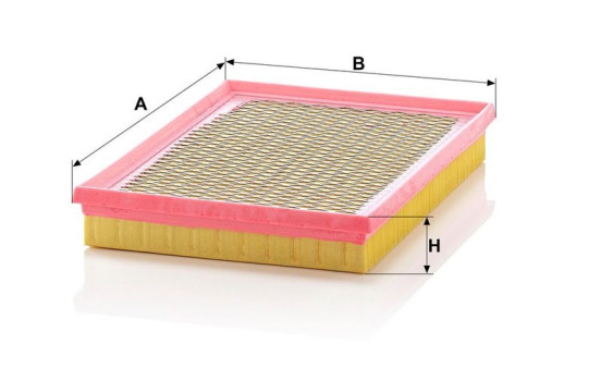 Luftfilter C 2733 MANN-FILTER, bild 4