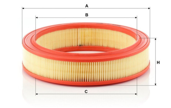 Luftfilter C 2749 Mann, bild 3