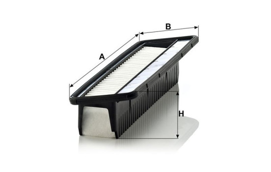 Luftfilter C 30 008 MANN-FILTER, bild 3