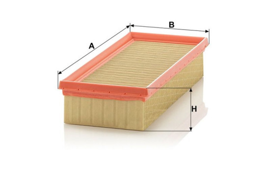Luftfilter C 3093 MANN-FILTER, bild 3