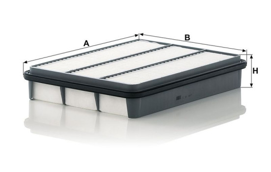 Luftfilter C 31 007 MANN-FILTER, bild 3