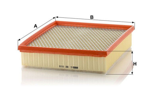 Luftfilter C 32 010 MANN-FILTER, bild 3