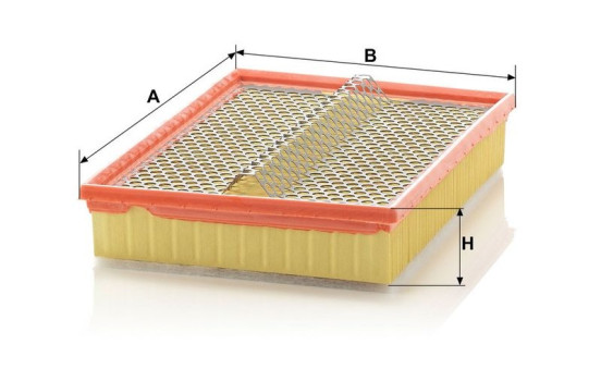 Luftfilter C 32 154 MANN-FILTER, bild 3