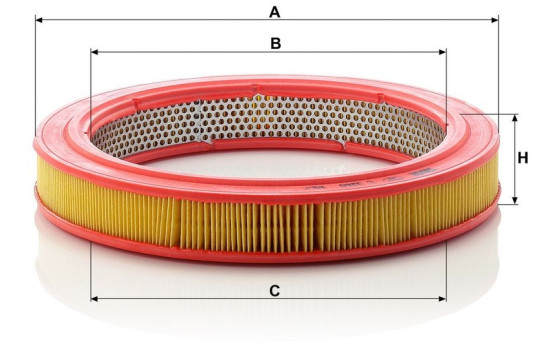 Luftfilter C 3260 MANN-FILTER, bild 3