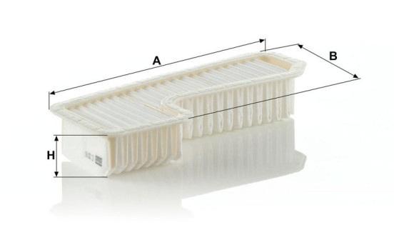 Luftfilter C 3318 MANN-FILTER, bild 3