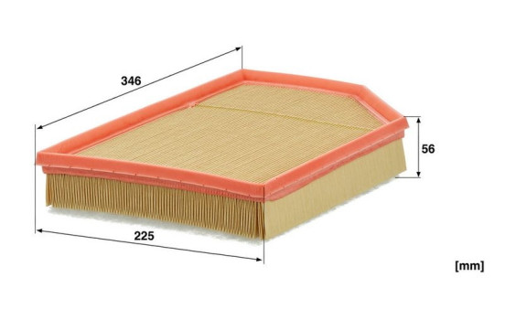 Luftfilter C 35 177 MANN-FILTER, bild 3