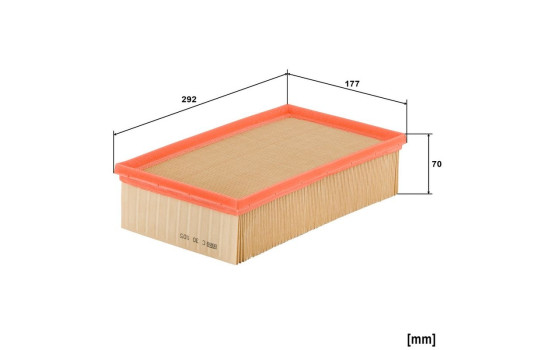 Luftfilter C30005 MANN-FILTER, bild 9