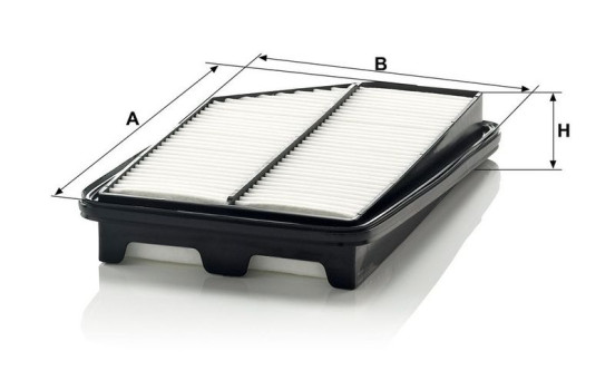 Luftfilter C31005 Mann, bild 3